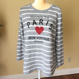 Le Lis Paris sweater EUC L